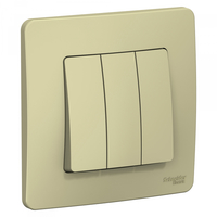Выключатель 3-кл. СП Blanca 10А IP20 (сх. 1+1+1) 250В беж. SchE BLNVS100507 Schneider Electric