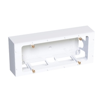 КОРОБКА НАР.МОНТАЖА 3Х45 H=40ММ R9003 | ALB44446 Schneider Electric