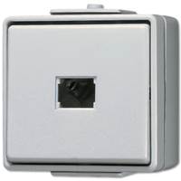 Кнопка 10A 250V накладная JUNG 633-2W