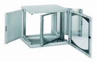 Шкаф настенный OpenBox с поворотной рамой 19 дюймов 12Uх600х500 - NSYOPB12U5P Schneider Electric