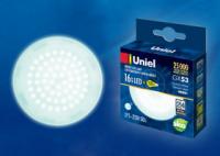 Лампа светодиодная LED-GX53-16W/NW/GX53/FR PLZ01WH 16Вт матовая GX53 Uniel UL-00003725