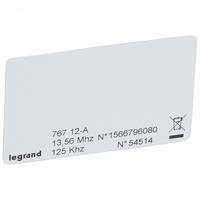 Ключ-карта MIFARE 125КГц Leg 076712 Legrand