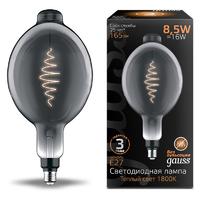 Лампа светодиодная филаментная Filament 8.5Вт BT180 1800К E27 165лм Gray Gauss 152802005