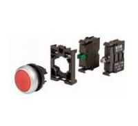 Красная кнопка без фиксации с подсветкой, 1НО, 230В AC, M22-DL-R-K10LED230-BVP - 132605 EATON