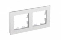 Рамка 2-м AtlasDesign Nature мрамор крем роял SchE ATN343102 Schneider Electric