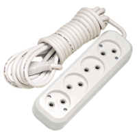 Удлинитель 4х3м без заземл. 10А IP20 Makel MGP143