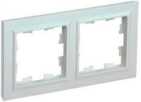 Рамка 2-м BRITE РУ-2-БрЖ жемчуж. IEK BR-M22-K36 (ИЭК)