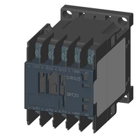 Контактор 3п AC-3 3кВт/400В 1НО 100В АС 50Гц 100-110В 60Гц типоразмер S00 подключение для кабельных наконечников Siemens 3RT2015-4AG61