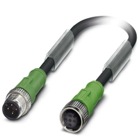 Кабель для датчика / исполнительного элемента SAC-4P-M12MS/ 2,0-186/M12FS | 1509555 Phoenix Contact