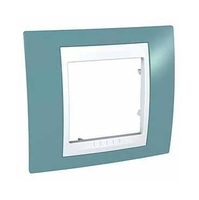 Рамка 1-м Unica Хамелеон син./бел. SchE MGU6.002.873 Schneider Electric