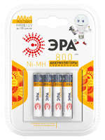 Аккумулятор HR03-4BL 800mAh Instant (40/480/19200) (AAA) | C0043563 ЭРА (Энергия света)
