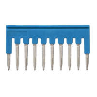 Гребенка XW5SP1510BL для клемм XW5 Push-in Plus 1.5кв.мм 10п 500В 17.5А гол. Omron 670046