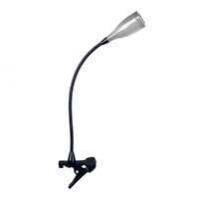 Светильник 12LED KD-763 С03 настол. прищепка 230В 2Вт серебр. LED Camelion 11043