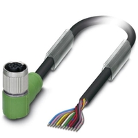 Кабель для датчика / исполнительного элемента SAC-12P- 5,0-PVC/FR SCO | 1554924 Phoenix Contact