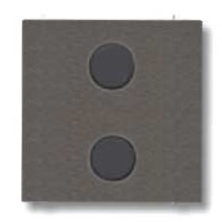 Плата центральная SR-2-N2AN 2-кноп. free@home Zenit антрацит ABB 2CLA222620N1802