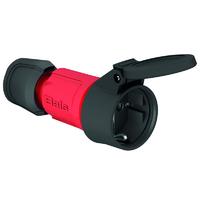 Розетка кабельная Schuko 16A 3p(2P+E) 250V IP54 красный MULTI-GRIP 7489 I 7489-Bals Bals