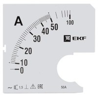 Шкала сменная для A961 50/5А-1,5 EKF PROxima | s-a961-50