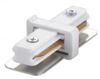 Соединитель UBX-Q121 K11 WHITE 1 POLYBAG для 2-х шинопроводов прямой внутренний бел. Uniel 10573
