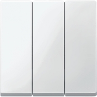 Клавиша 3-м Merten полярно бел. SchE MTN312619 Schneider Electric