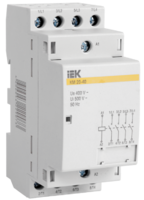 Контактор модульный КМ63-40 63А/4п 230В AC/DC ИЭК MKK20-63-40 IEK (ИЭК)