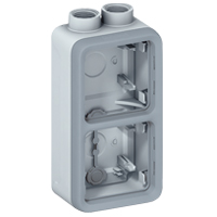 Коробка с каб. вводом PLEXO PG 2п. верт. Leg 069664 Legrand