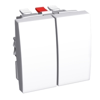 Переключатель двухклавишный 16А - ALB44056 Schneider Electric