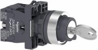 Переключатель с ключом 3позиции фиксацией центр.2НО - XA2EG73 Schneider Electric
