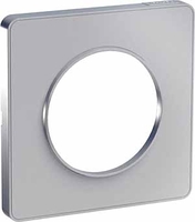 Рамка 1-м Odace алюм. SchE S53P802 Schneider Electric