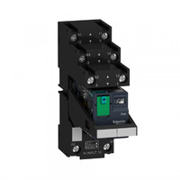 Комплект ZELIO реле/колодка 2С/О 24В 12А маркировка/скоба SchE RXM2AB2BDPVS Schneider Electric