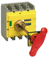 Рукоятка выносная поворотная INS320/630 черная передняя Schneider Electric