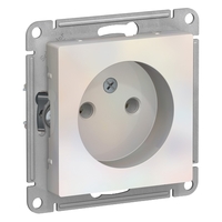 Механизм розетки 1-м СП ATLAS DESIGN без заземл. 16А жемчуг SchE ATN000441 Schneider Electric