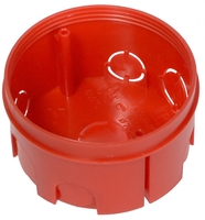Коробка установочная 80-0520 безгалогенная (HF) 70х40 (208шт/кор) Промрукав (аналог 10146)