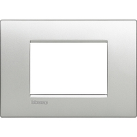 Рамка 3мод. Air LivingLight алюм. Leg BTC LNC4803TE Legrand