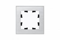 Рамка 1-м AtlasDesign Nature металл серебр. SchE ATN312101 Schneider Electric
