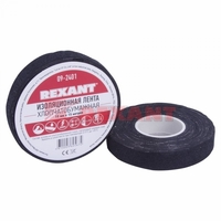 Изолента ХБ 18 х 0,35 мм, (ролик 15 м) | 09-2401 REXANT