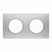 Рамка 2-постовая, серия SKY Moon, цвет нержавеющая сталь|2CLA867200A4001| ABB
