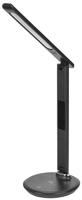 Светильник светодиодный настольный 2011 7Вт на подставке QI-заряд USB-выход кожа черный - LDNL0-2011-1-QI-7-K02 IEK (ИЭК)