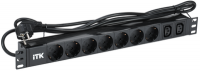 Блок розеток 7-м PDU немец. станд. + 2 С13 1U шнур 2м ITK PH22-7D2C131-P IEK (ИЭК)