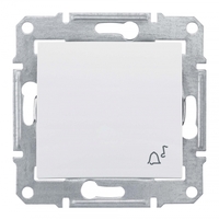 Кнопка "Звонок" СП Sedna IP44 бел. SchE SDN0800321 Schneider Electric