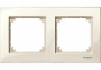РАМКА M-PLAN 2-МЕСТНАЯ БЕЖ | MTN515244 Schneider Electric