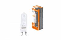 Лампа капсульная галогенная JCD - 40 Вт 230 В G9 матовая | SQ0341-0057 TDM ELECTRIC