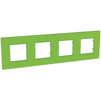 Рамка 4-м Unica quadro киви SchE MGU4.708.28 Schneider Electric