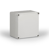 Cubo O 200 x 132 мм, глухая стенка, серая крышка, ABS, IP 66/67 - OABP202013G Ensto