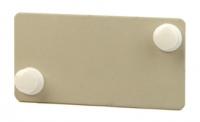 Модуль заглушка FO-FP-BLANK 67х35mm | 26009 Hyperline