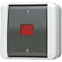 Выключатель контрольный 16AX 400V накладной IP44 JUNG 803KOW