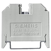 Клемма термопластиковая размер 6 8мм винтовое подсоединение черная Siemens 8WA1011-1BH24