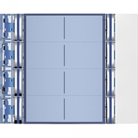 Лицевая панель модуля дополнительных кнопок вызова (6-8) 8 allwhite Legrand