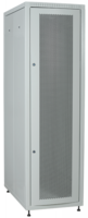 Шкаф сетевой LINEA E 42U 600х1000мм двери 2шт перф. и метал. сер. ITK LE35-42U61-PM IEK (ИЭК)