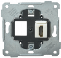 Механизм розетки СП HDMI BOLERO РHDMI-0-Б IEK EHB20-01 (ИЭК)