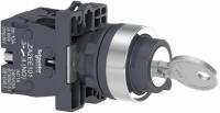 Переключатель с ключом 3позиции фиксацией в центре 2НО - XA2EG33 Schneider Electric